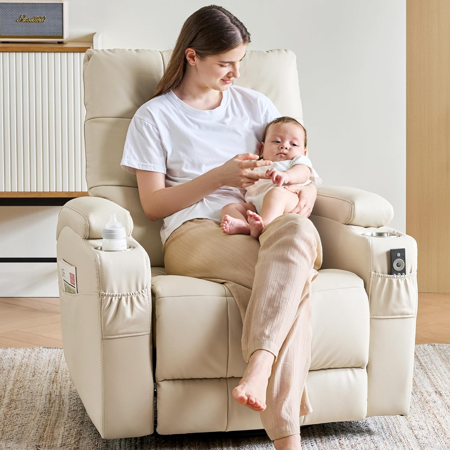 Rocking Chair Nursery - # Kursi Recliner Kulit, Kursi Recliner