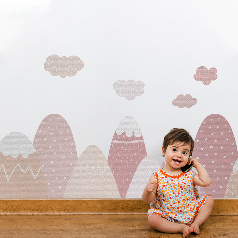 Baby Nursery Murals - Dekorasi Rumah Nordic Stiker Dinding Balon