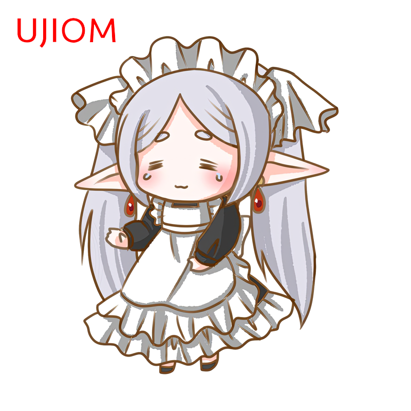 Baby Nursery Uniform - UJIOM Stiker Dinding Seragam Pembantu Frieren