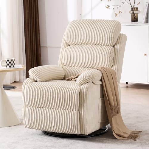 Rocking Chair Nursery - Dewasa 360 ° Kursi Goyang Recliner,