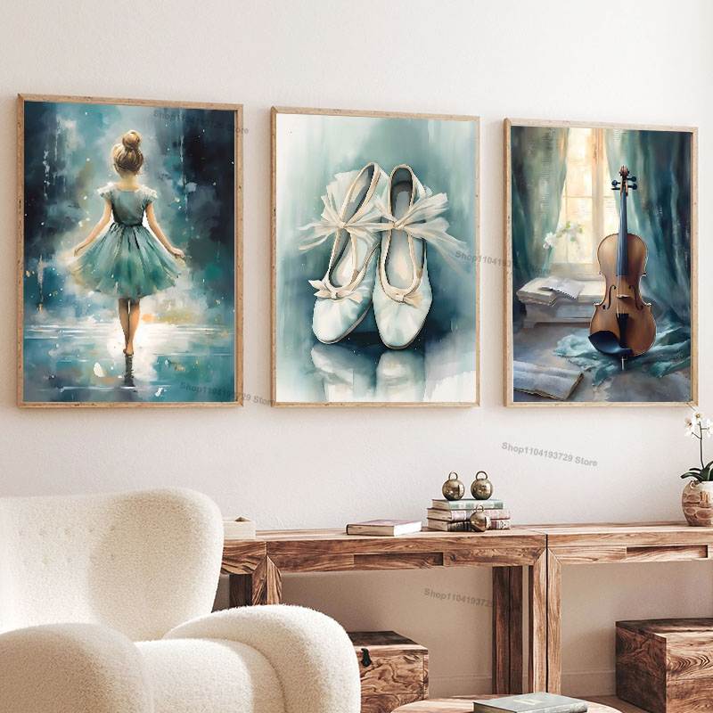 Baby Nursery Modern - Sepatu Balet Gadis Cat Air Cello