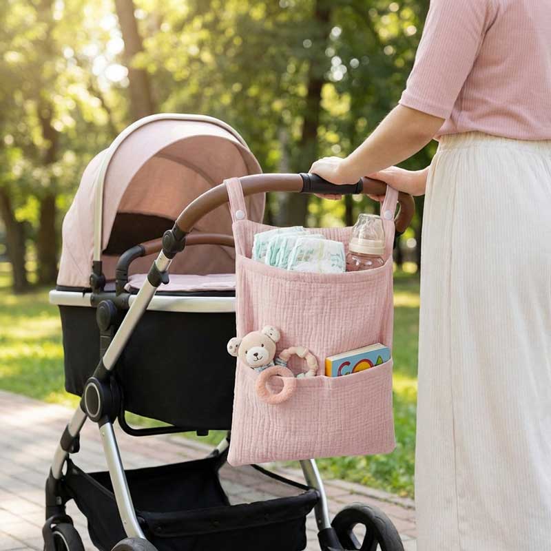 Baby Nursery Bags - Tas Gantung Kereta Dorong Bayi Katun