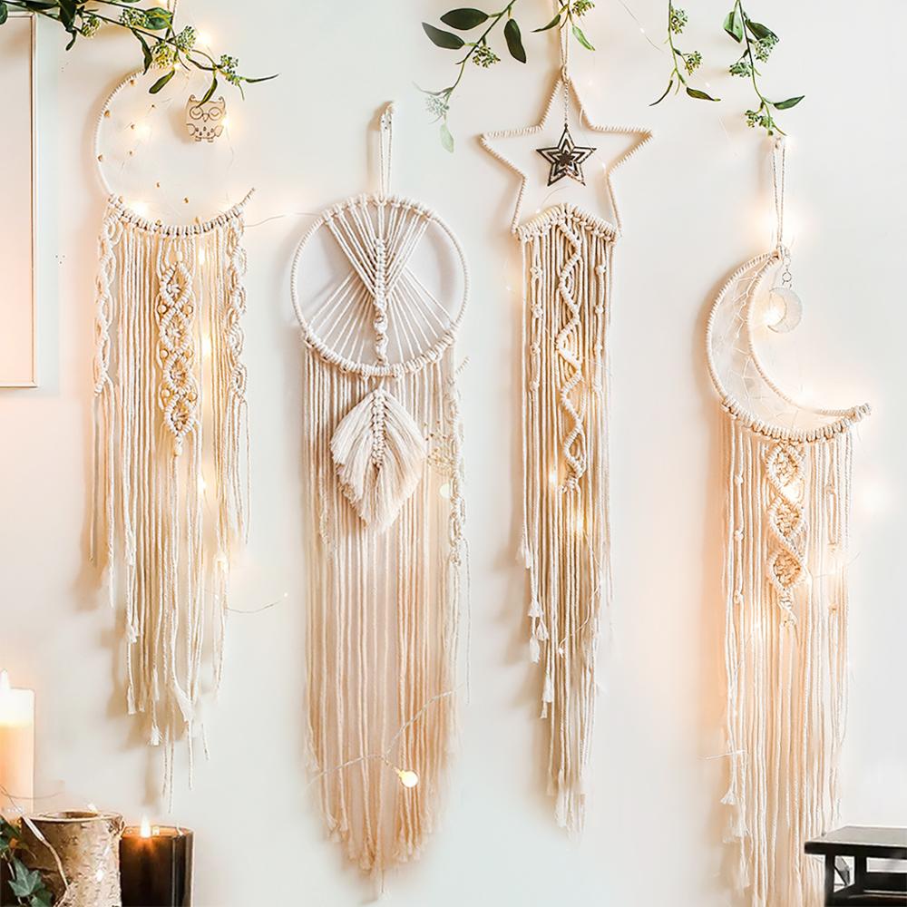 Baby Nursery Modern - Macrame Dream Catcher Boho dekorasi rumah