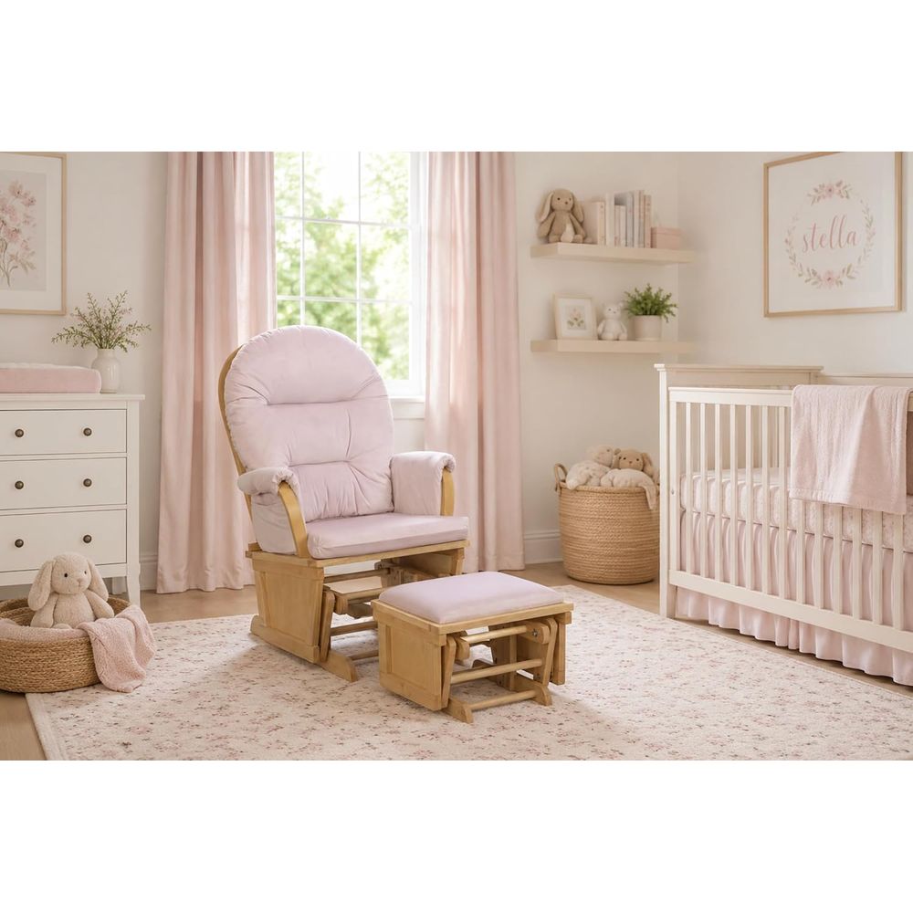 Rocking Chair Nursery - Kursi Goyang Madison Nursery dengan Ottoman,