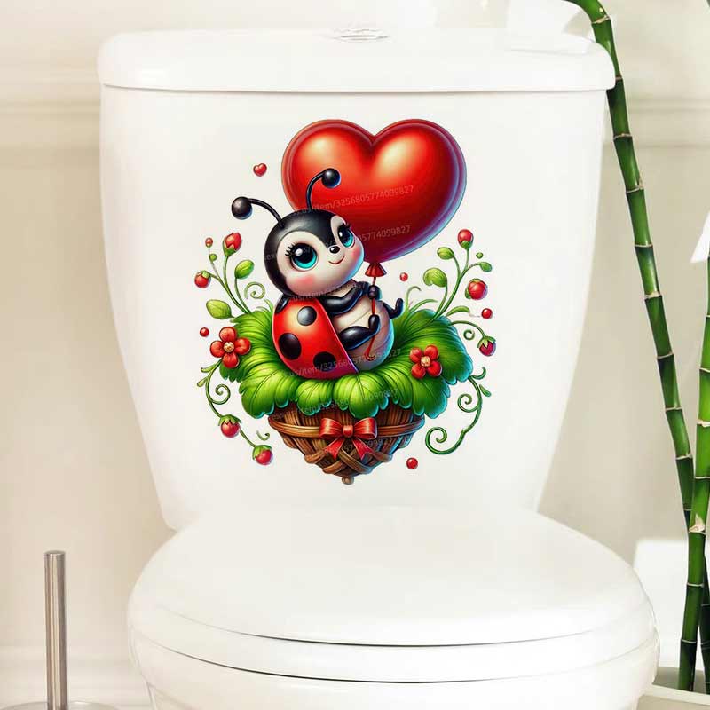 Stiker Dinding Kumbang Lucu De - Baby Nursery Murals ulasan dan harga