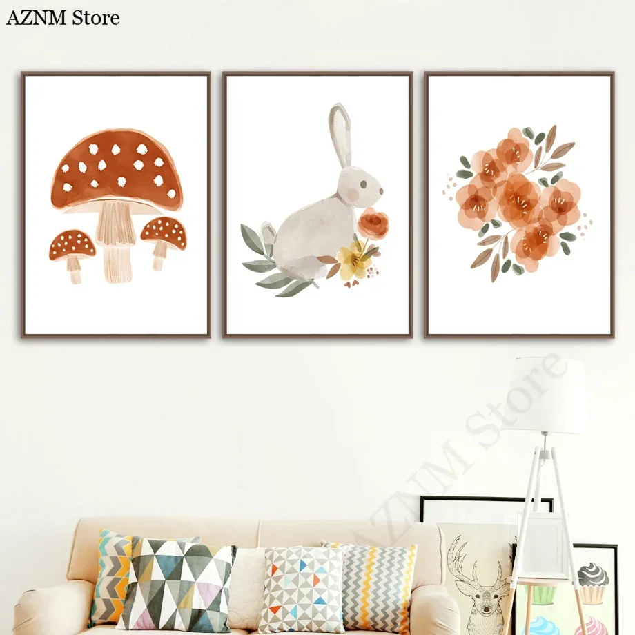 Cat Air Bunga Kelinci Burung A - Baby Nursery Murals ulasan dan harga
