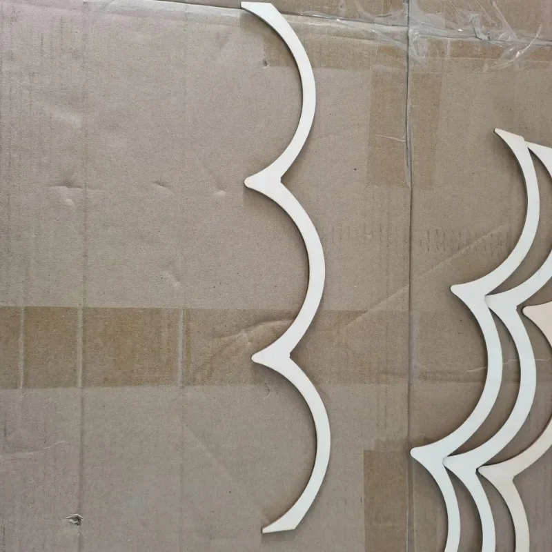 12/24pcs Lis Kayu Dekoratif Be - Baby Nursery Stickers ulasan dan harga