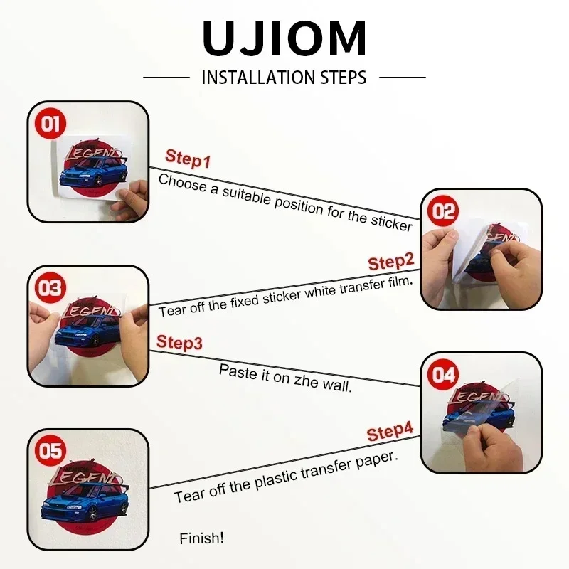 UJIOM Stiker Dinding Anak Pere - Baby Nursery Murals ulasan dan harga
