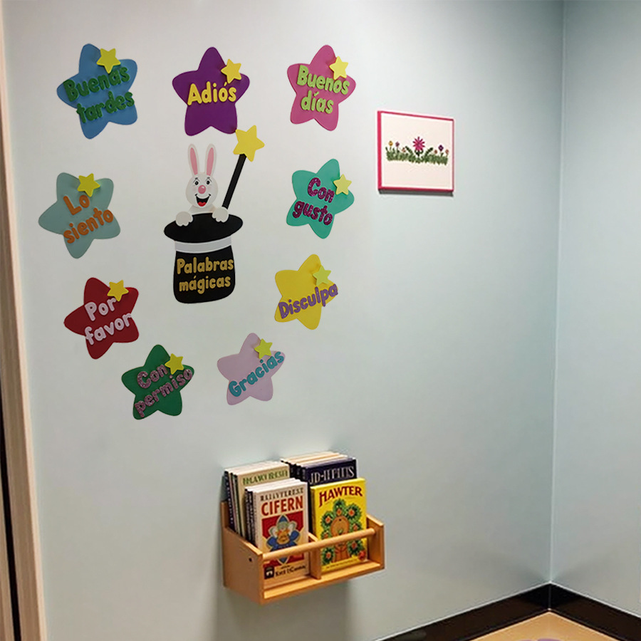 Stiker Dinding Penyihir Kelinc - Baby Nursery In Spanish ulasan dan harga