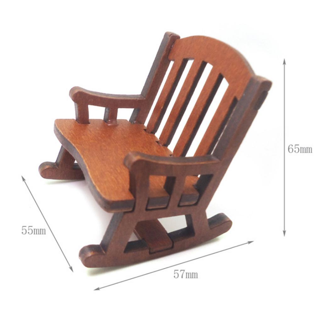 Kursi Goyang Rumah Boneka Akse - Rocking Chair Nursery ulasan dan harga