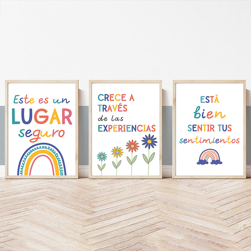 Motto Pendidikan Spanyol Lukis - Baby Nursery In Spanish ulasan dan harga