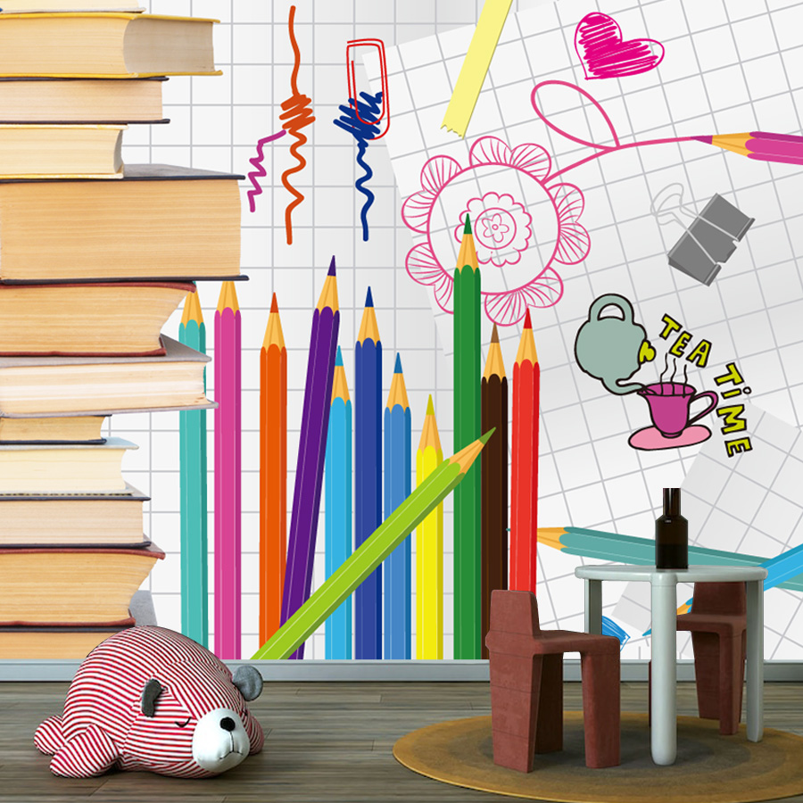 Wallpaper Tempel Mudah Dipasan - Baby Nursery Murals ulasan dan harga