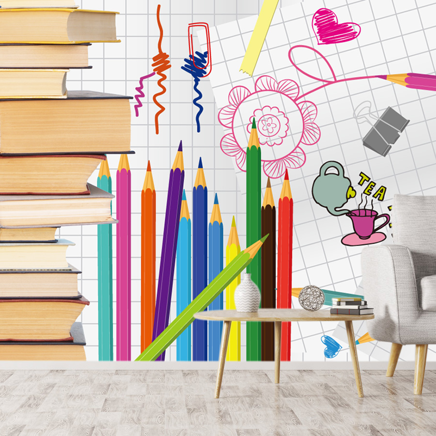 Wallpaper Tempel Mudah Dipasan - Baby Nursery Murals ulasan dan harga