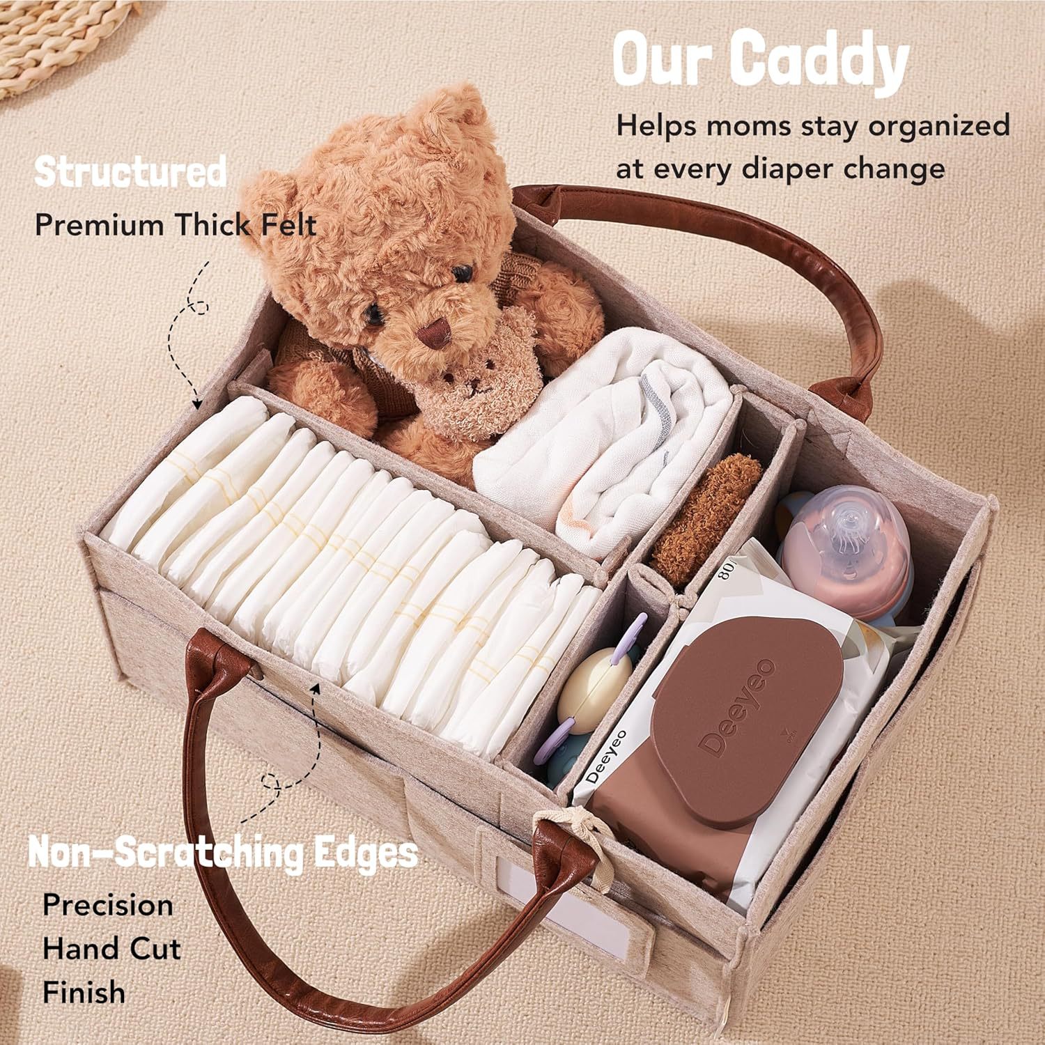 Keranjang Penyimpanan Perlengk - Diaper Caddy Organizer ulasan dan harga