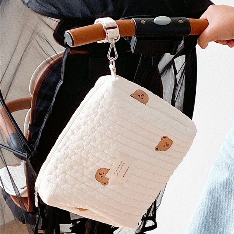 Tas Popok Bayi Katun Berbentuk - Diaper Caddy Organizer ulasan dan harga