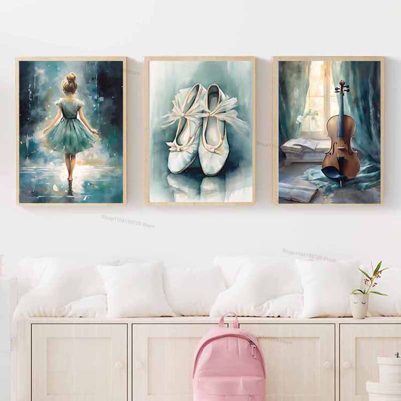 Sepatu Balet Gadis Cat Air Cel - Baby Nursery Modern ulasan dan harga
