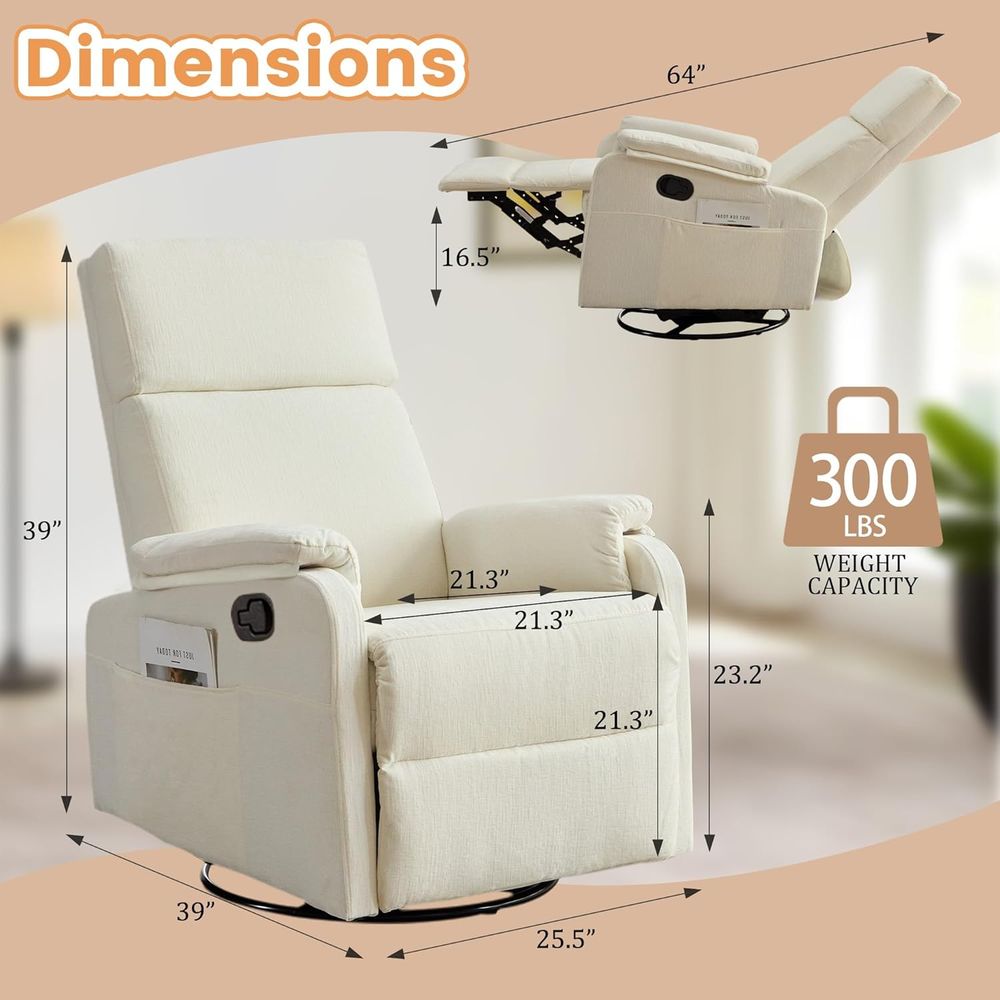 Kursi Recliner, Kursi Recliner - Rocking Chair Nursery ulasan dan harga