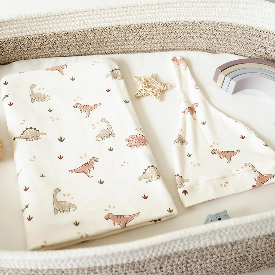 Selimut Bedong Bayi dengan Set - Baby Nursery Animal Prints ulasan dan harga