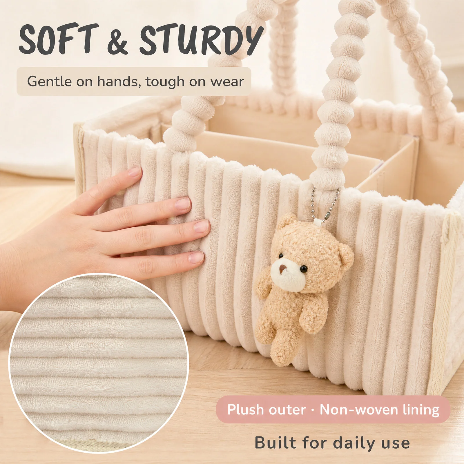 Keranjang Penyimpanan Popok Ba - Diaper Caddy Organizer ulasan dan harga