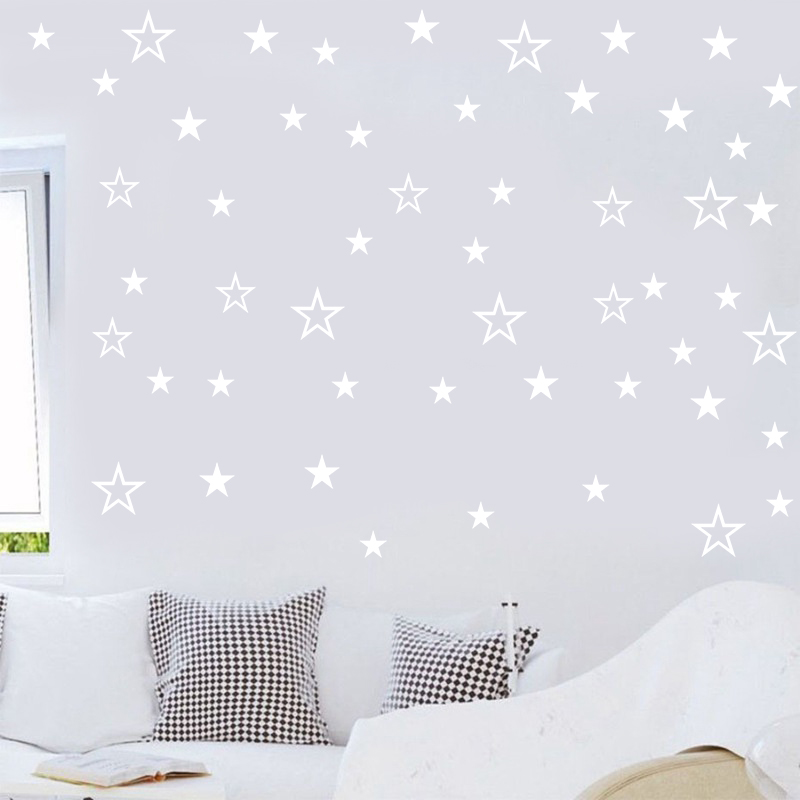 Campuran Ukuran Padat Berongga - Baby Nursery Stickers ulasan dan harga