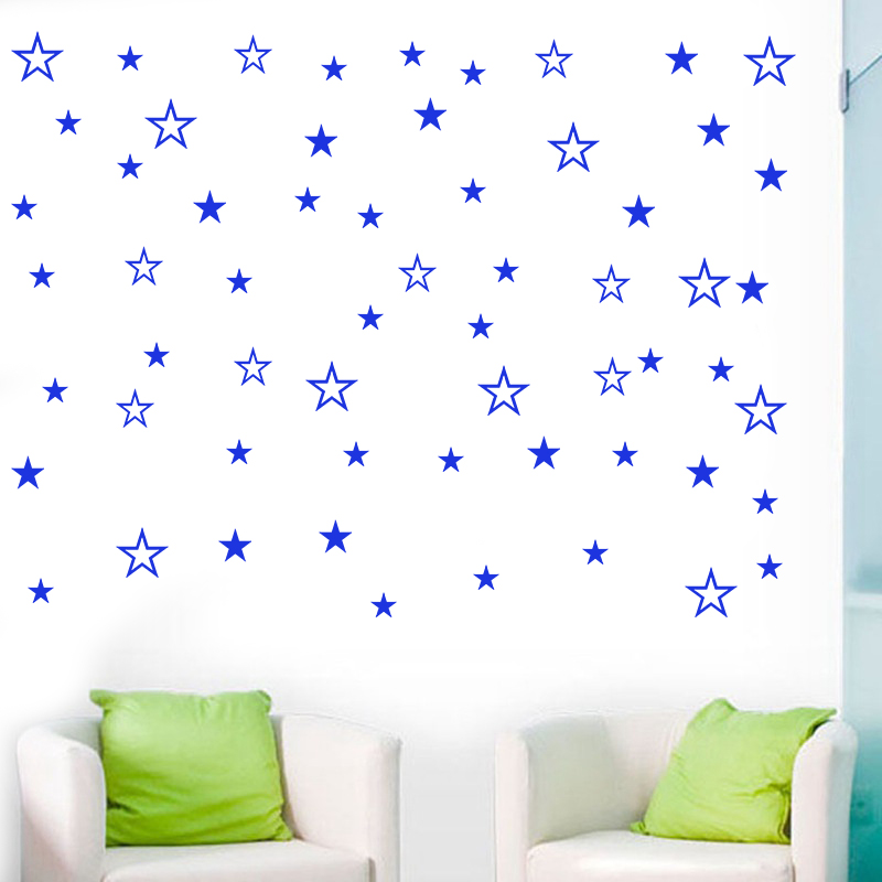 Campuran Ukuran Padat Berongga - Baby Nursery Stickers ulasan dan harga