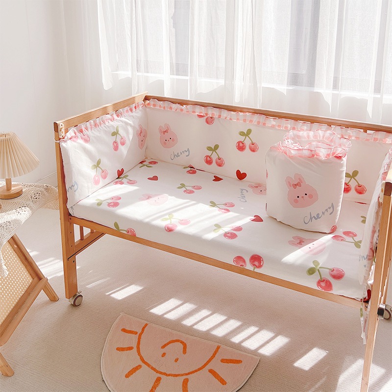 5 Buah Set Perlengkapan Tempat - Baby Nursery Animal Prints ulasan dan harga