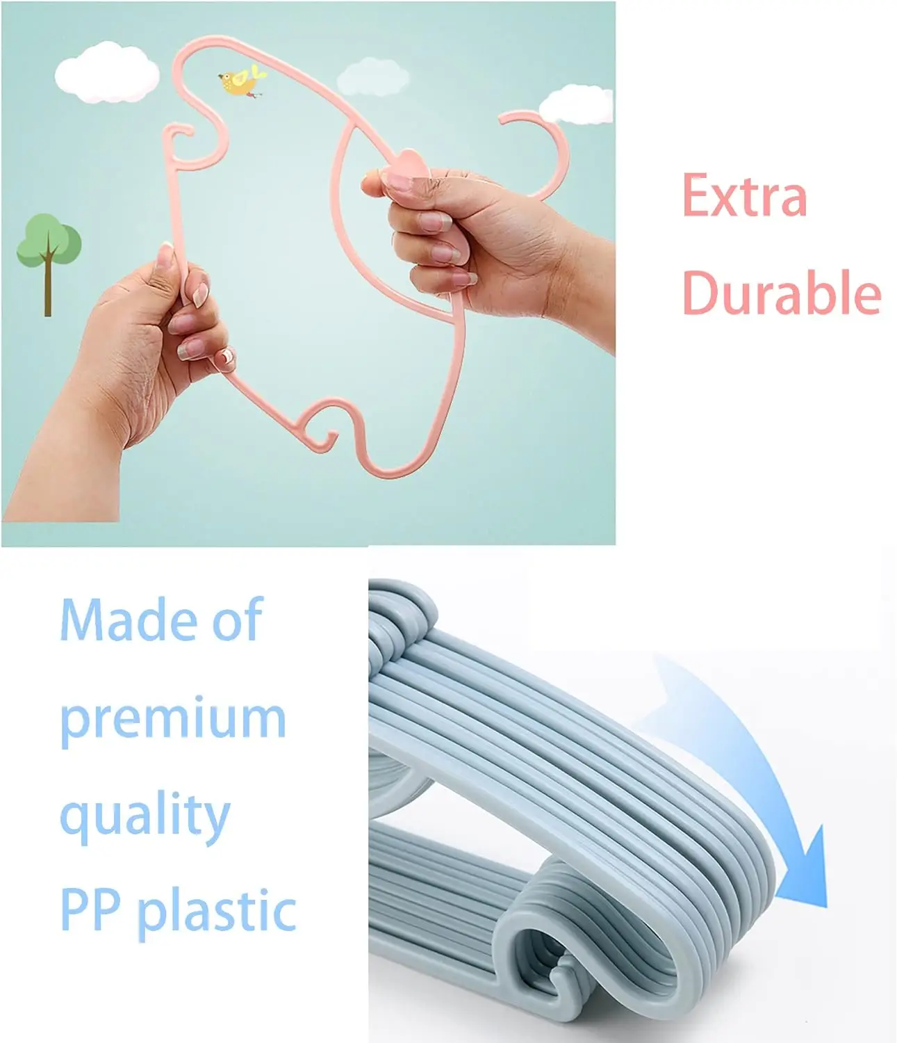 Gantungan Baju Bayi Plastik, P - Baby Nursery Uniform ulasan dan harga