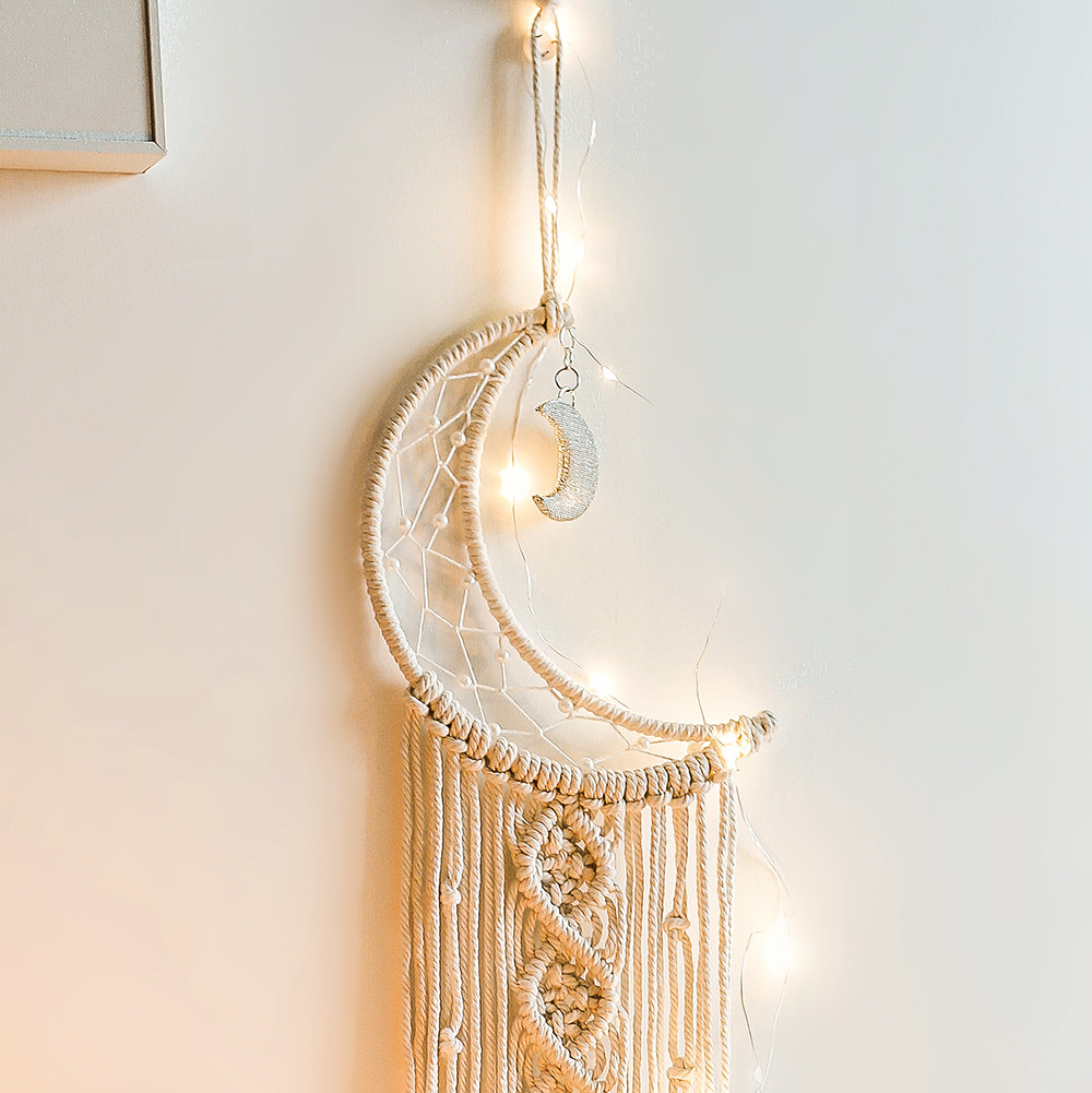 Macrame Dream Catcher Boho dek - Baby Nursery Modern ulasan dan harga