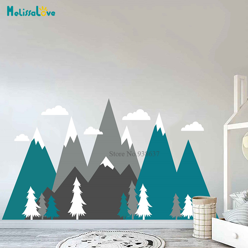 Stiker Dinding Vinil Dapat Dil - Baby Nursery Murals ulasan dan harga