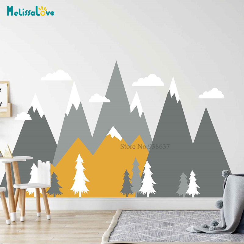 Stiker Dinding Vinil Dapat Dil - Baby Nursery Murals ulasan dan harga
