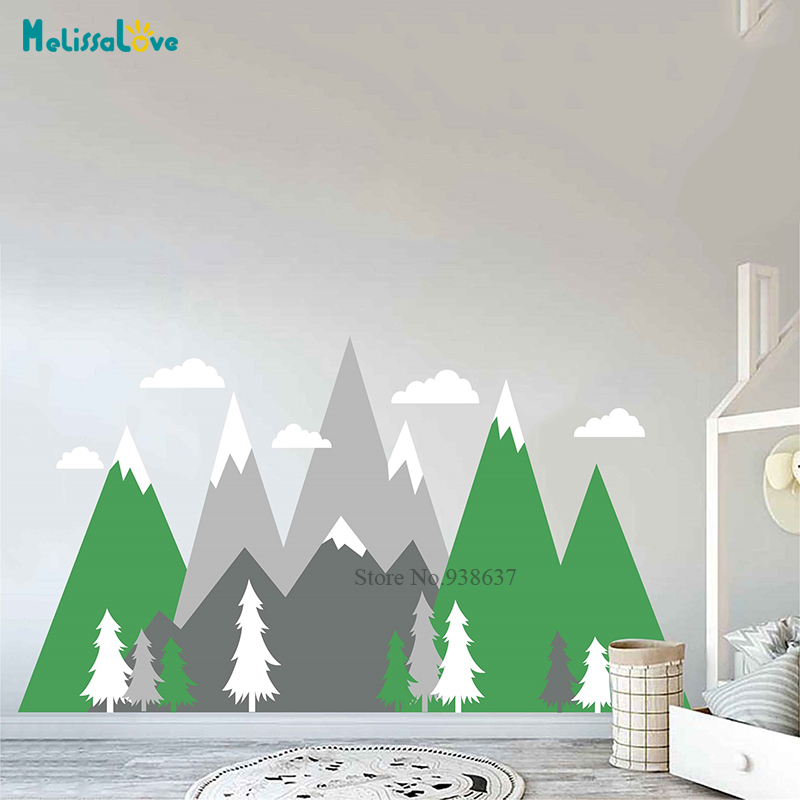 Stiker Dinding Vinil Dapat Dil - Baby Nursery Murals ulasan dan harga